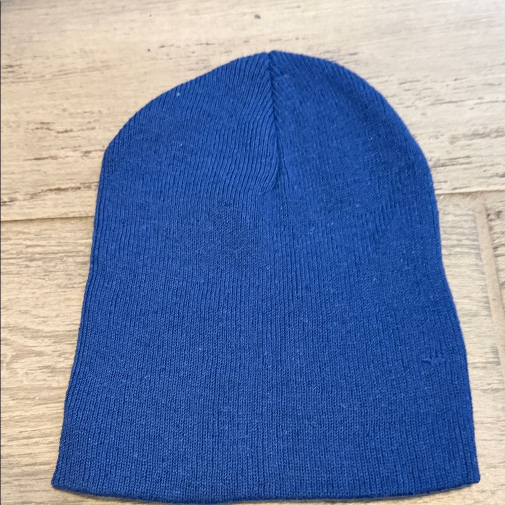 Blue Knit Beanie NWT